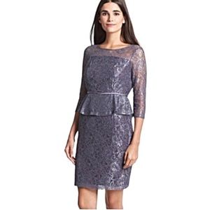 Adrianna Papell size 6 purple dress